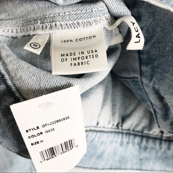 GRLFRND Lacy Cropped Denim Jacket - Picture 14 of 15